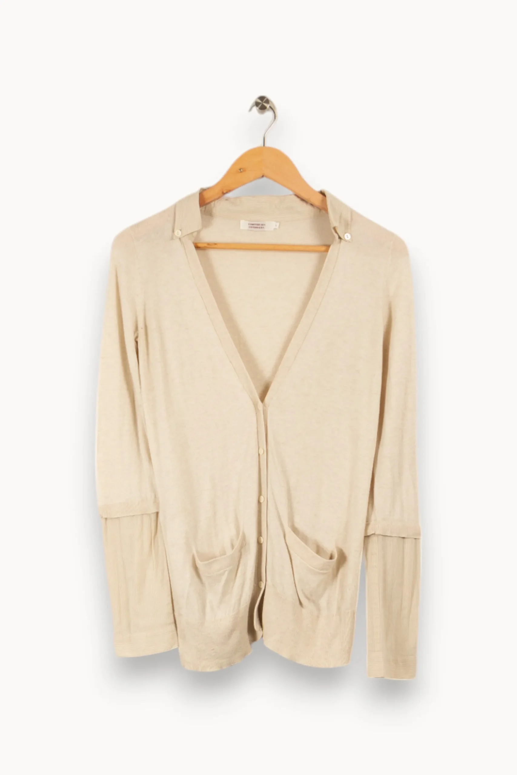 Hot Comptoir des Cotonniers Gilet - Taille S/36 Beige