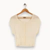 Clearance Ekyog Gilet - Taille S/36 Blanc