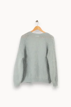 Discount Maison 123 Gilet - Taille S/36 Bleu