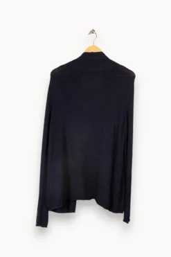 Shop Caroll Gilet foncé - Taille L/40 Bleu