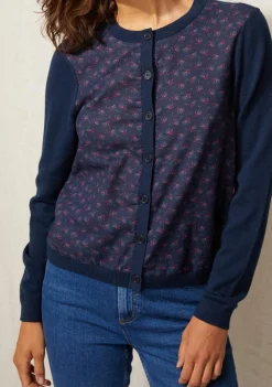 Best Sale Ekyog Gilet Davea - Print Etincelle Navy - S Bleu