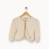 Sale La Fée Maraboutée Gilet en dentelle he - Taille M/38 Blanc
