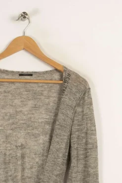 Sale IKKS Gilet - Taille L/40 Gris