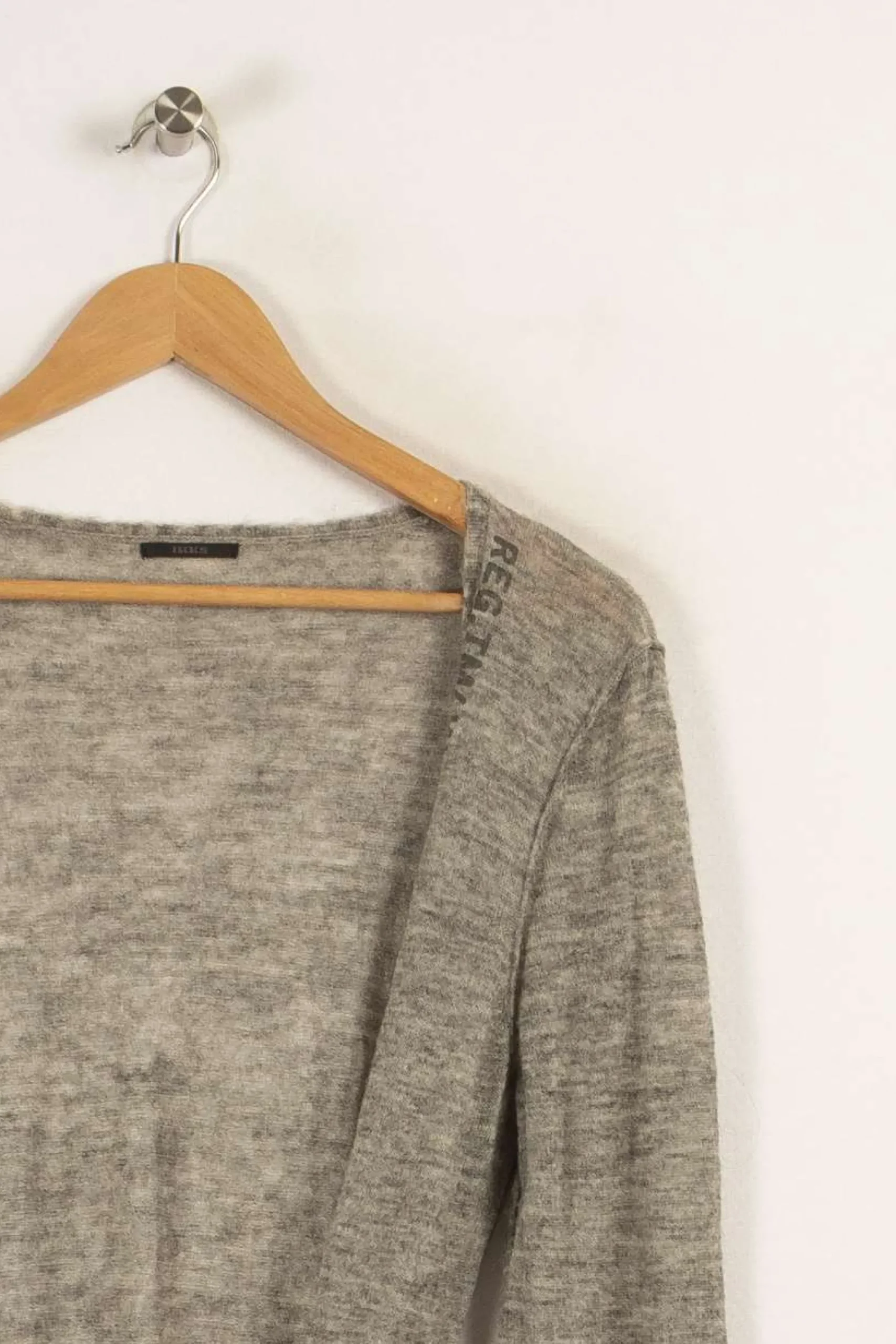 Sale IKKS Gilet - Taille L/40 Gris