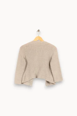 Clearance La Fée Maraboutée Gilet - Taille M/38 Gris