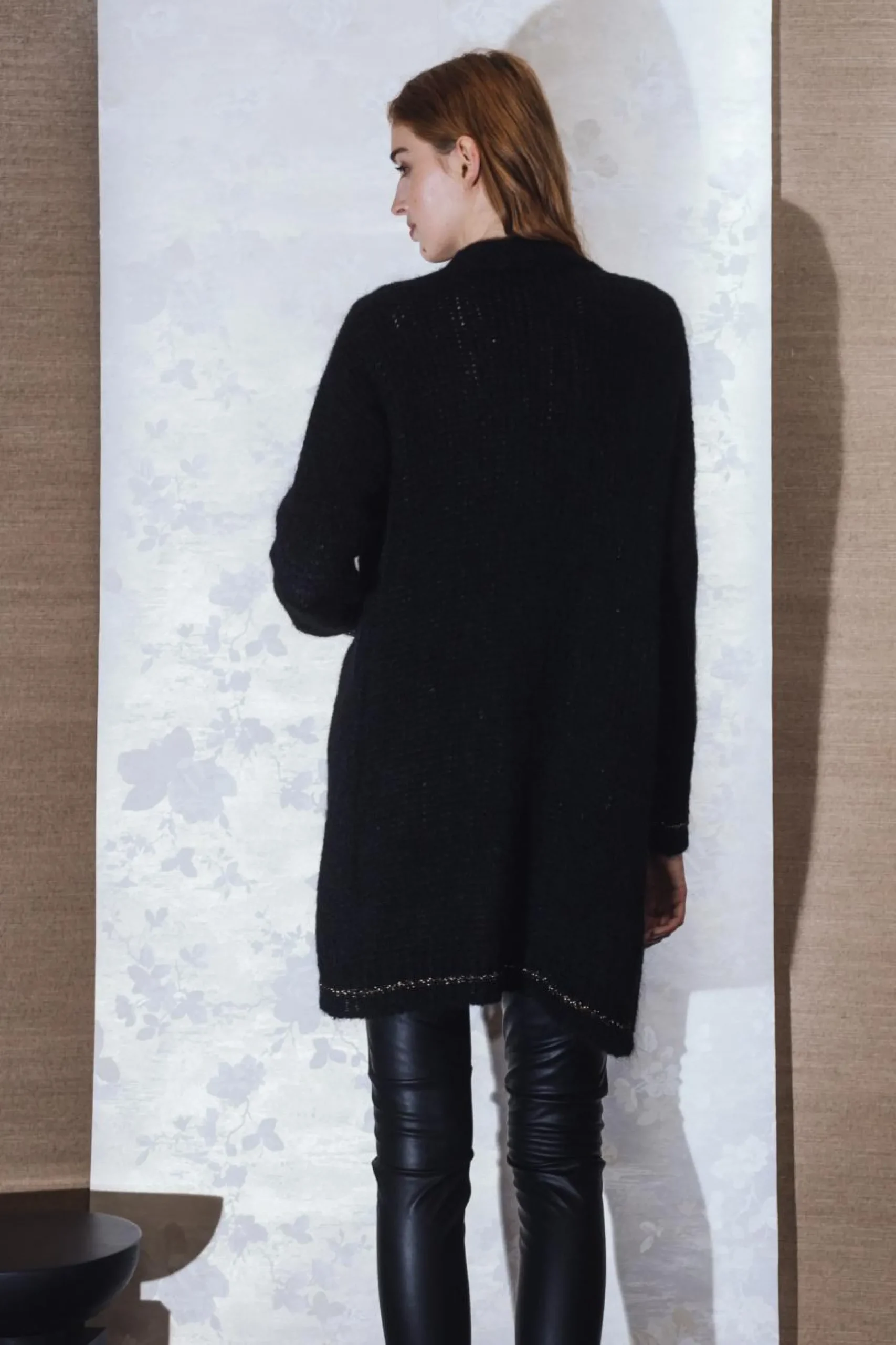Online La Fée Maraboutée Gilet long - XS/34 Bleu