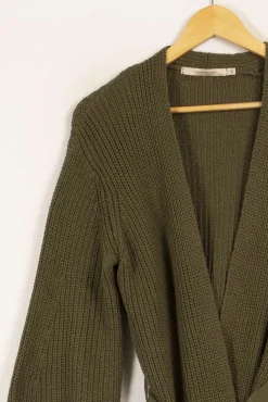 Best Sale La Fée Maraboutée Gilet long - Taille XS/34 Vert