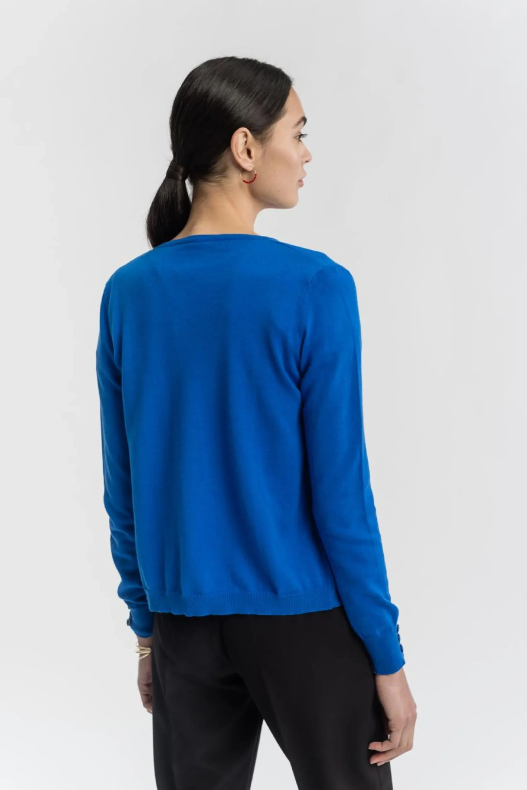 New La Fée Maraboutée Gilet manches boutonnées - XS/34 Noir