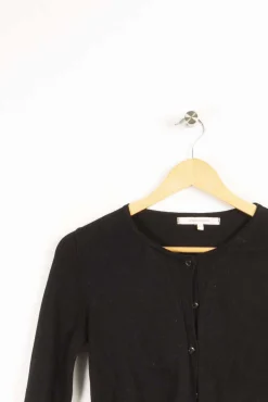 New La Fée Maraboutée Gilet manches boutonnées - XS/34 Noir