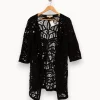 Discount La Fée Maraboutée Gilet - Taille L/40 Noir