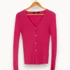 Store Caroll Gilet foncé - Taille S/36 Rose