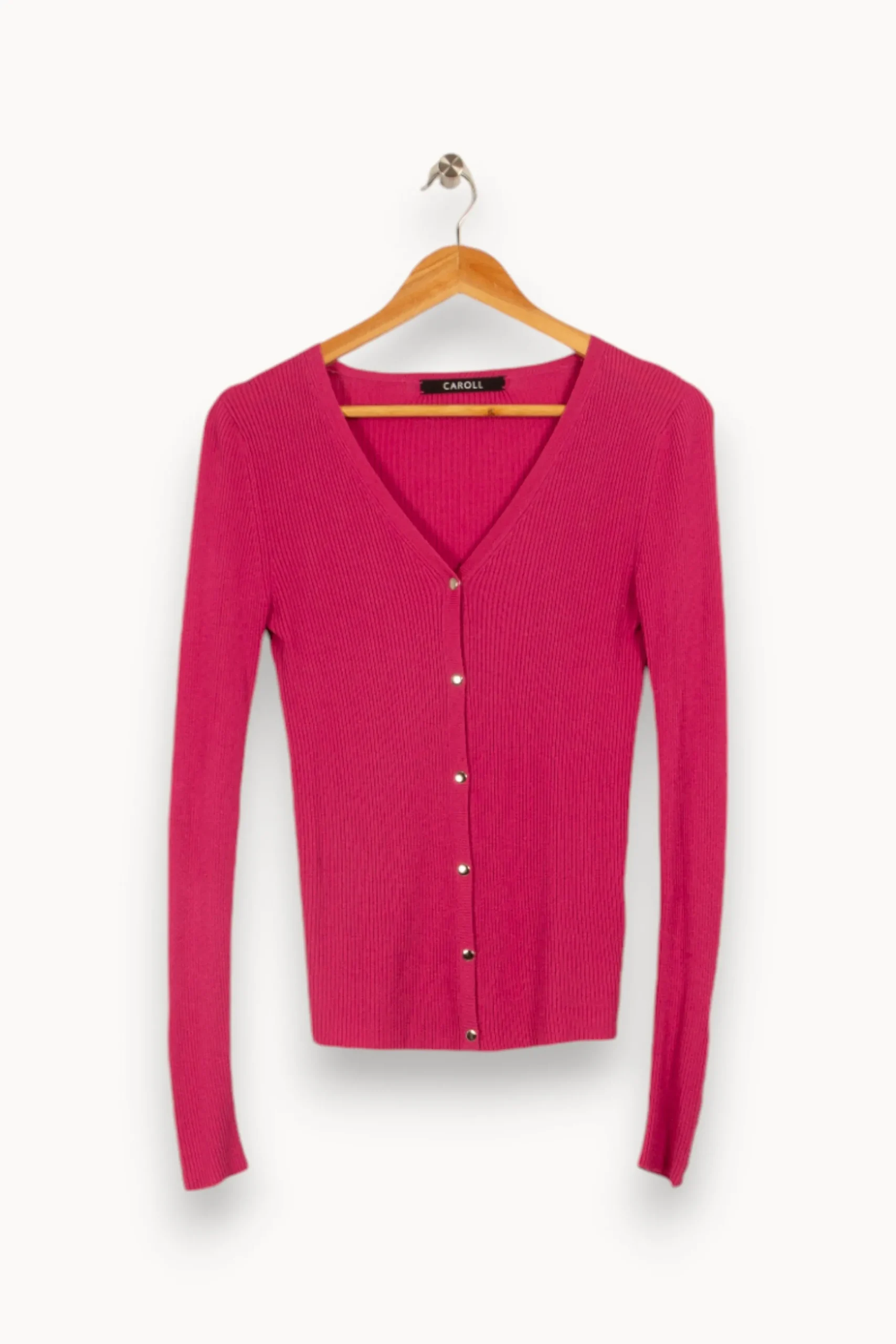 Store Caroll Gilet foncé - Taille S/36 Rose