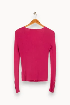 Store Caroll Gilet foncé - Taille S/36 Rose