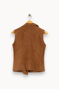 Online ZAPA Gilet sans manches - Taille S/36 Marron