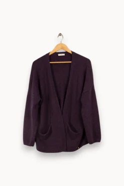 Sale Des petits hauts Gilet - Taille L/40 Violet