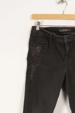 Fashion IKKS Jean - Taille L/40 Noir