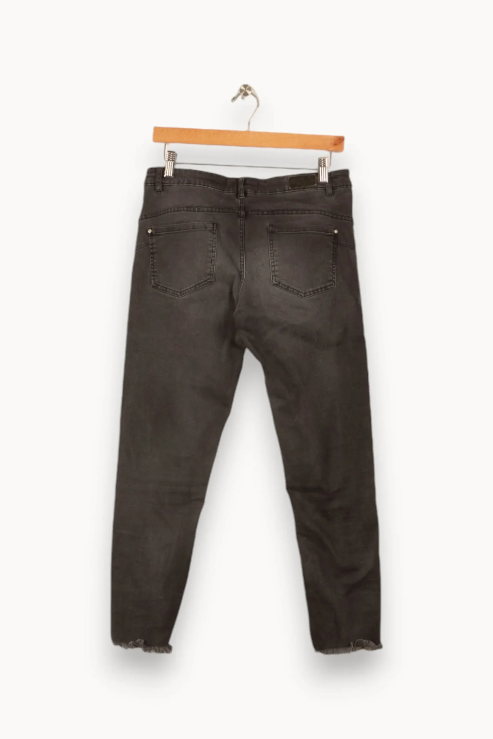 Online IKKS Jean - Taille L/40 Gris