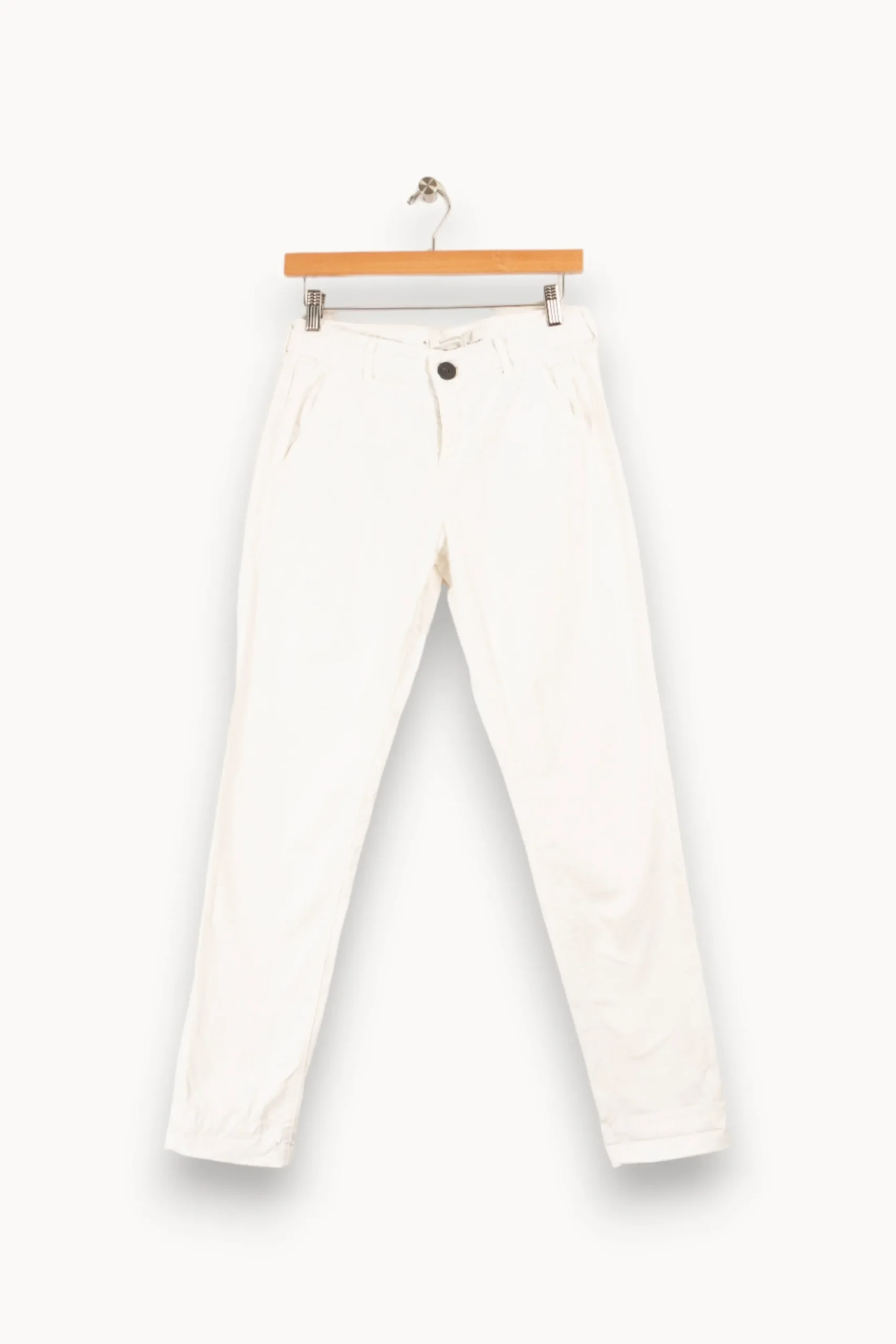Clearance Sud express Jean - Taille M/38 Blanc