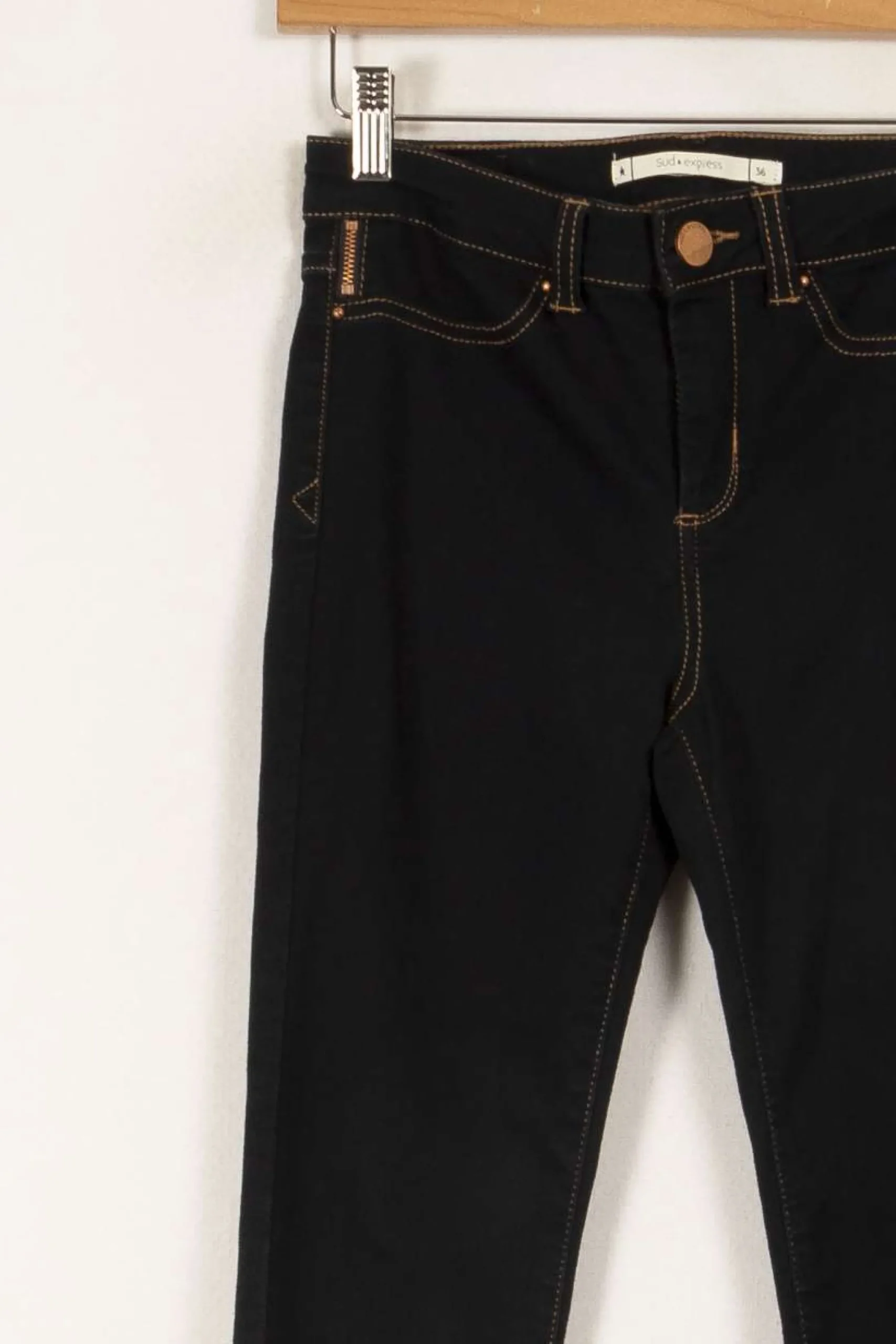 Flash Sale Sud express Jean - Taille S/36 Bleu