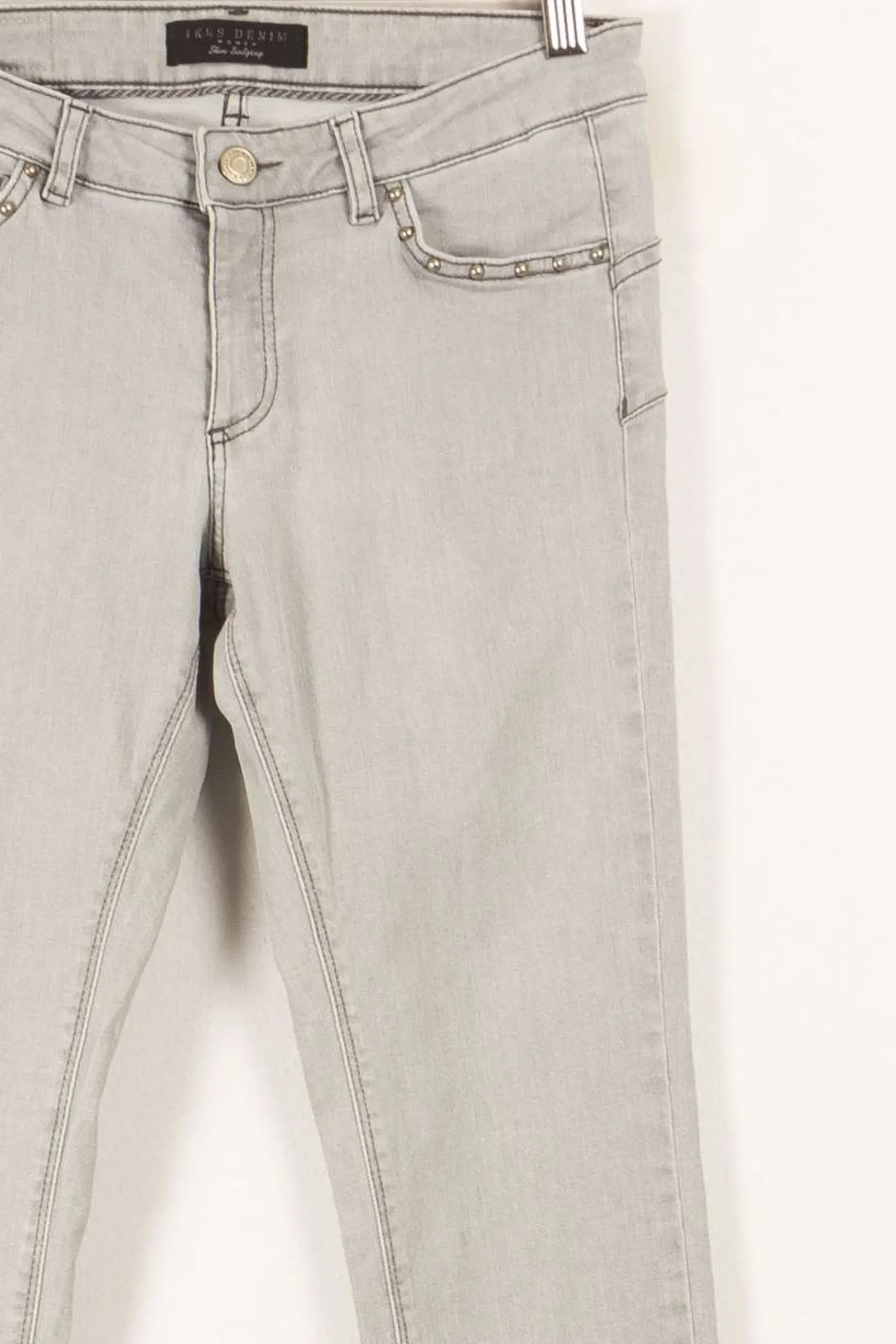 Best Sale IKKS Jean - Taille S/36 Gris