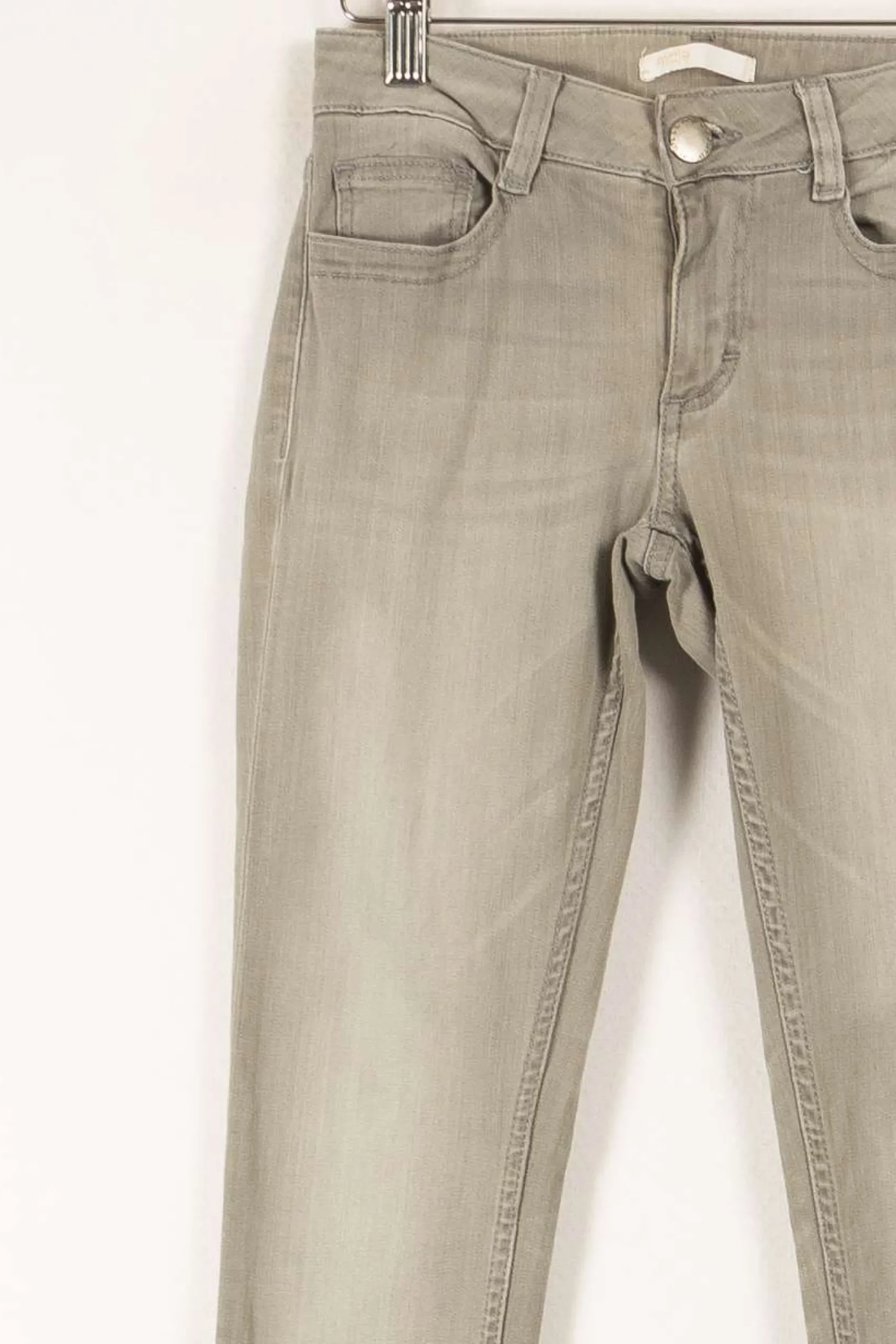 Outlet Maje Jean - Taille XS/34 Gris
