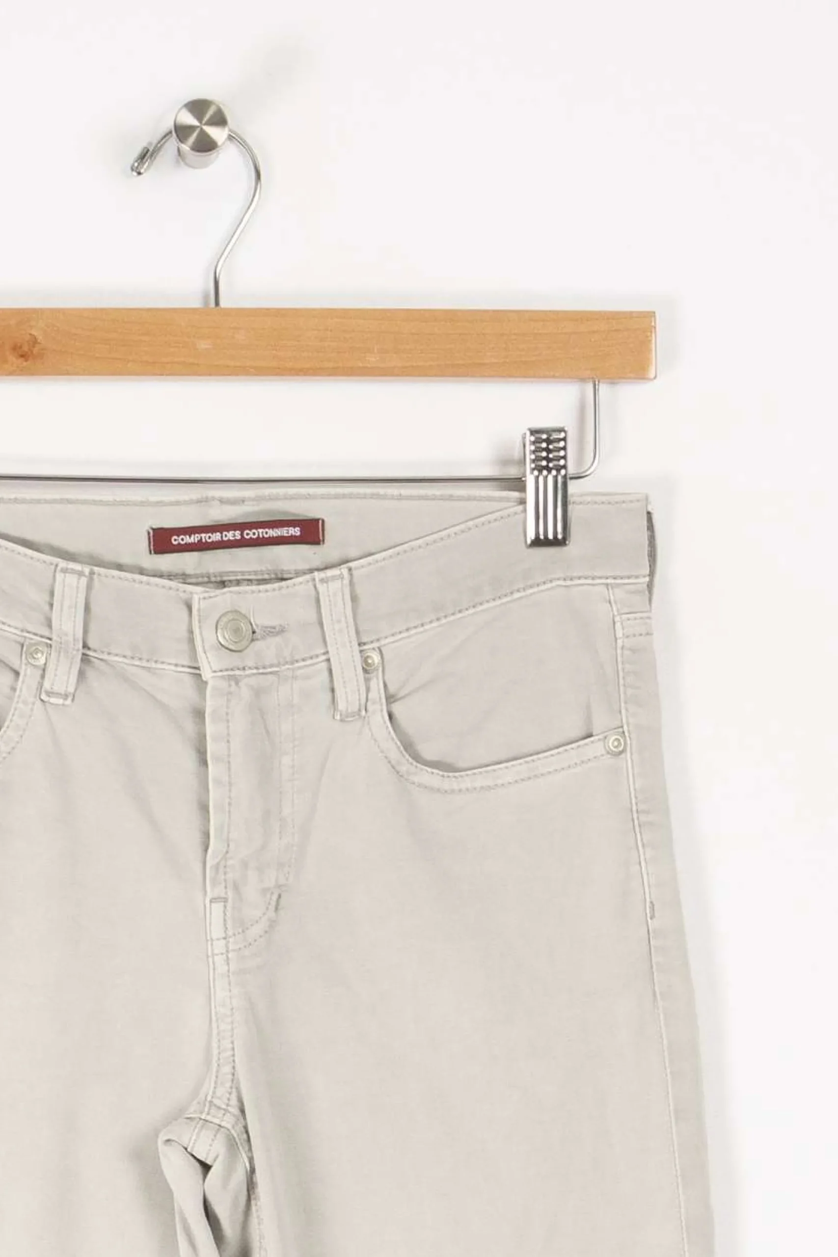 Best Sale Comptoir des Cotonniers Jean - XS / 34 Gris