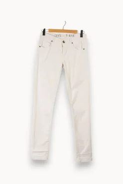 Discount IKKS Jean - Taille L/40 Blanc