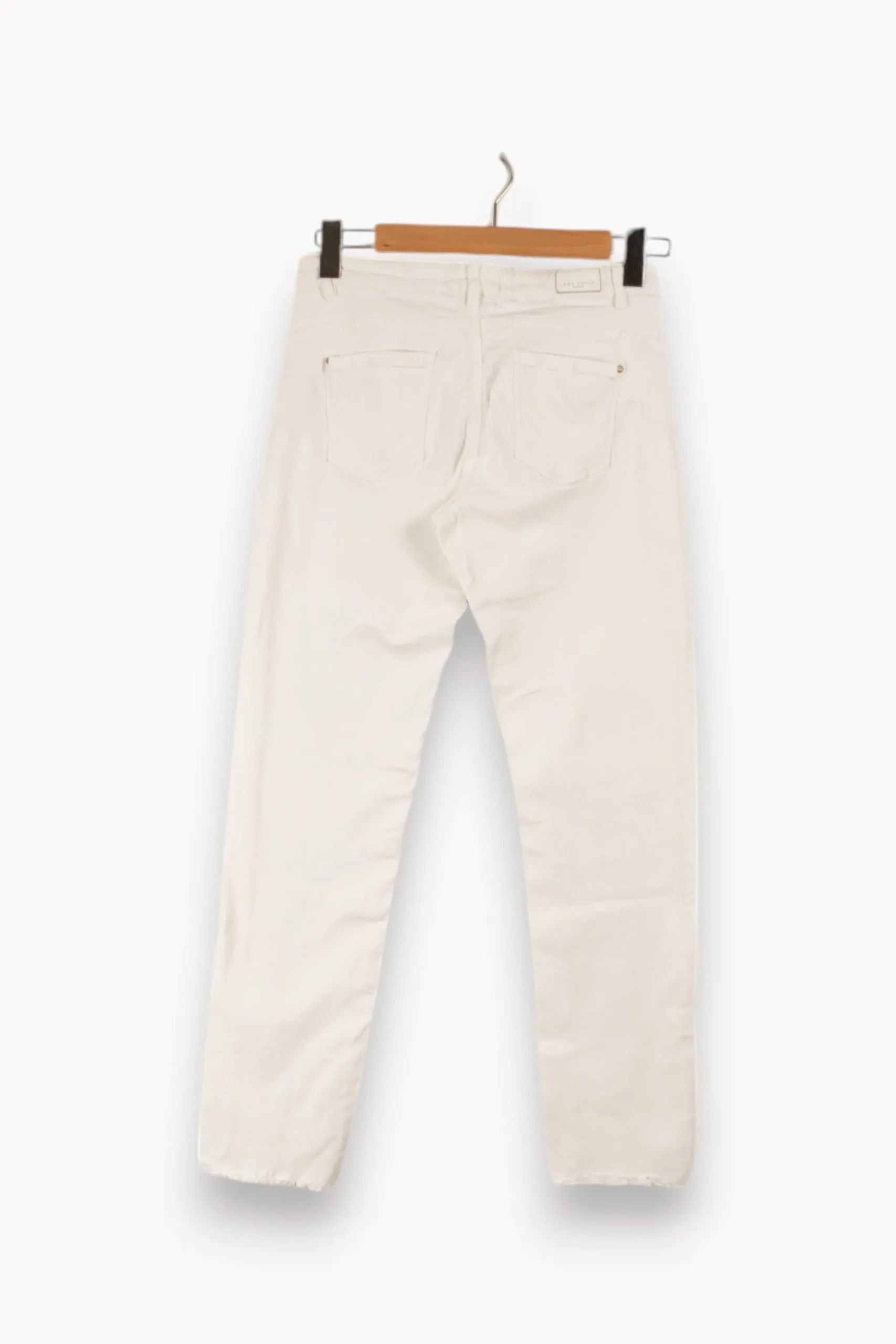 Hot IKKS Jean - Taille L/40 Blanc