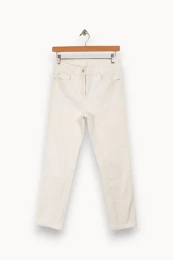 Fashion Caroll Jean - Taille M/38 Blanc