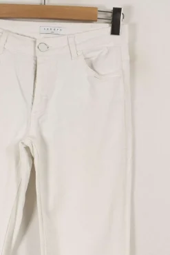 Store Sandro Jean - Taille M/38 Blanc