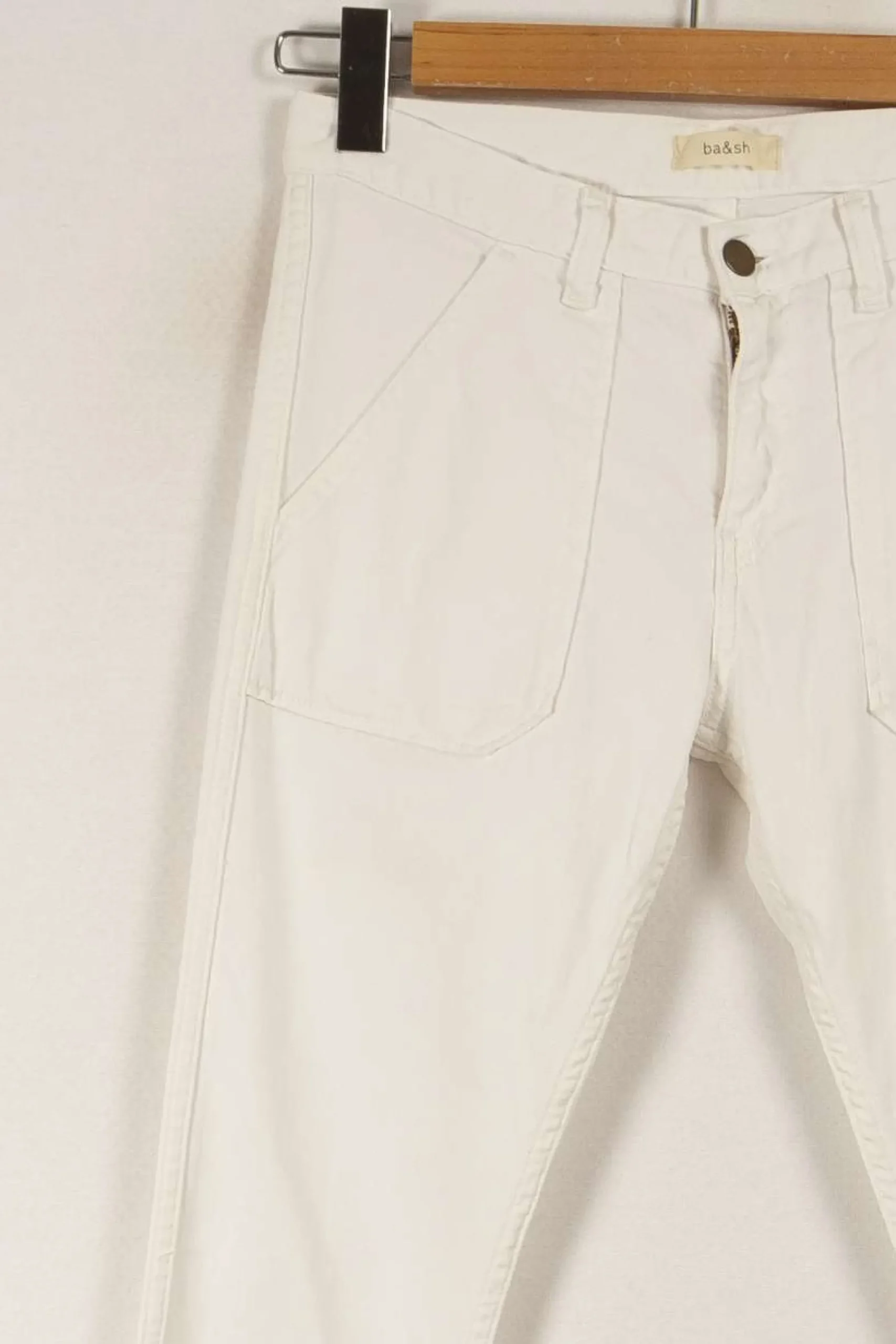 Best Sale ba&sh Jean - Taille XS/34 Blanc