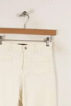 Cheap IKKS Jean blanc - Taille XXS/32 Beige