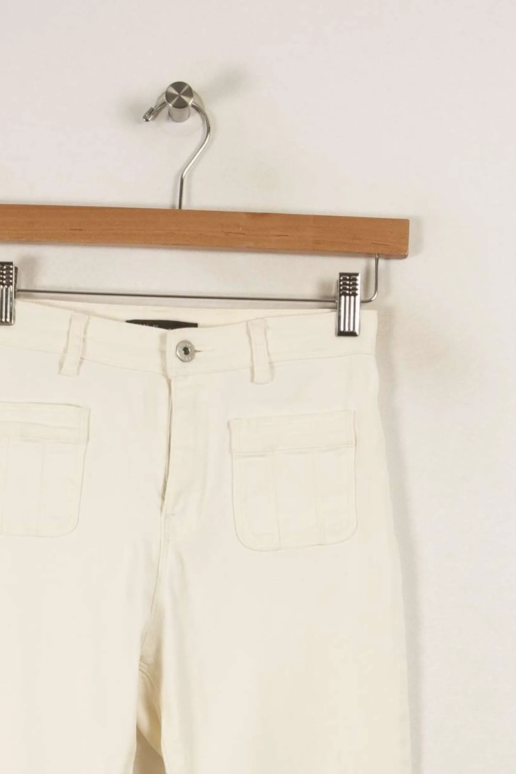 Cheap IKKS Jean blanc - Taille XXS/32 Beige