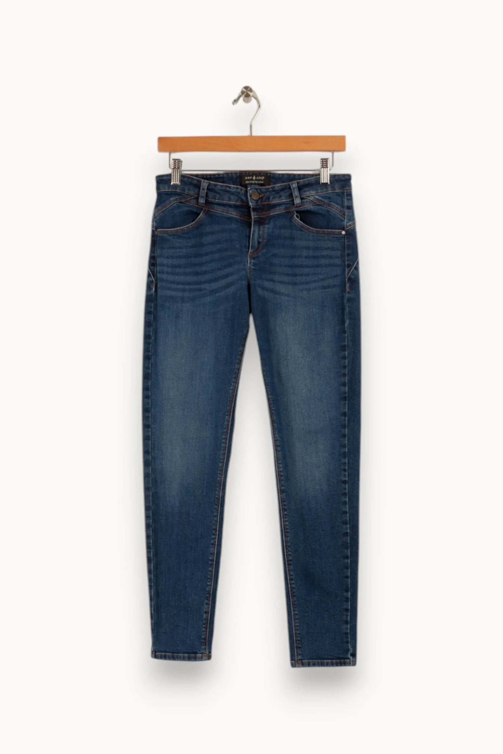 Fashion One Step Jean - Taille L/40 Bleu