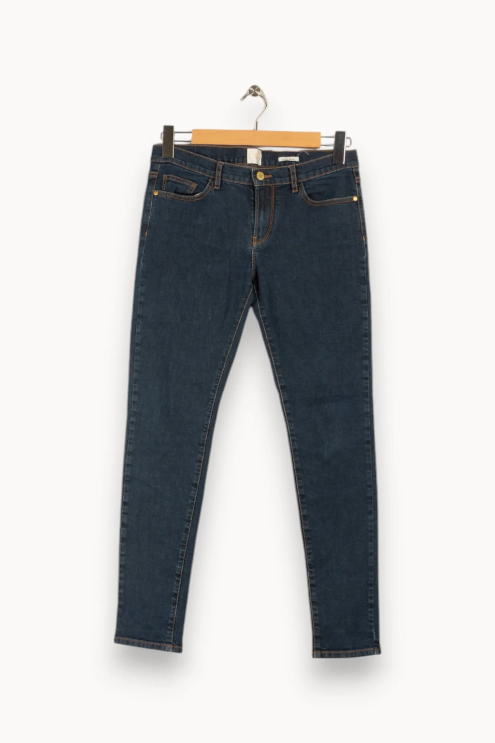 Fashion Des petits hauts Jean - Taille M/38 Bleu