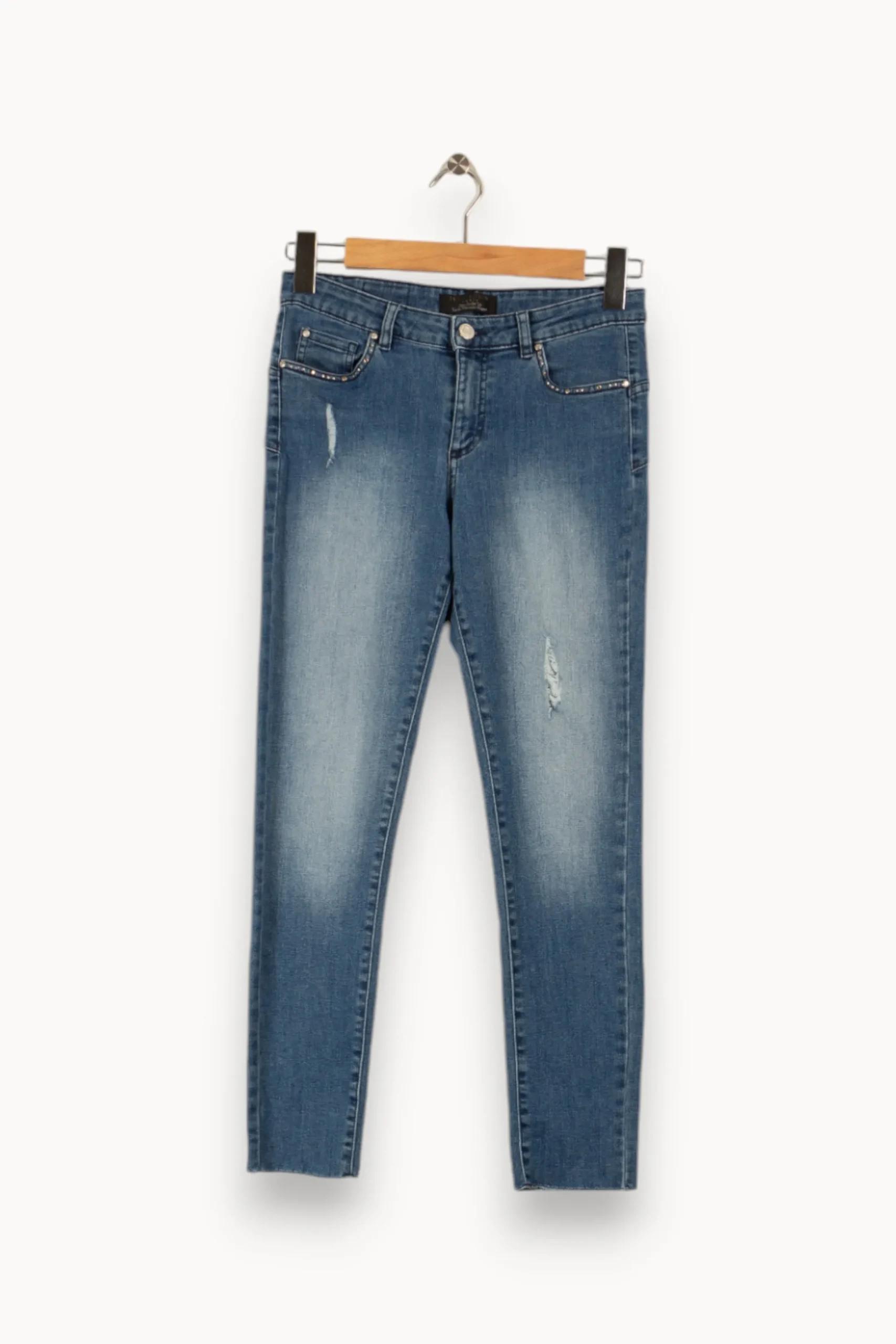 Outlet IKKS Jean - Taille M/38 Bleu