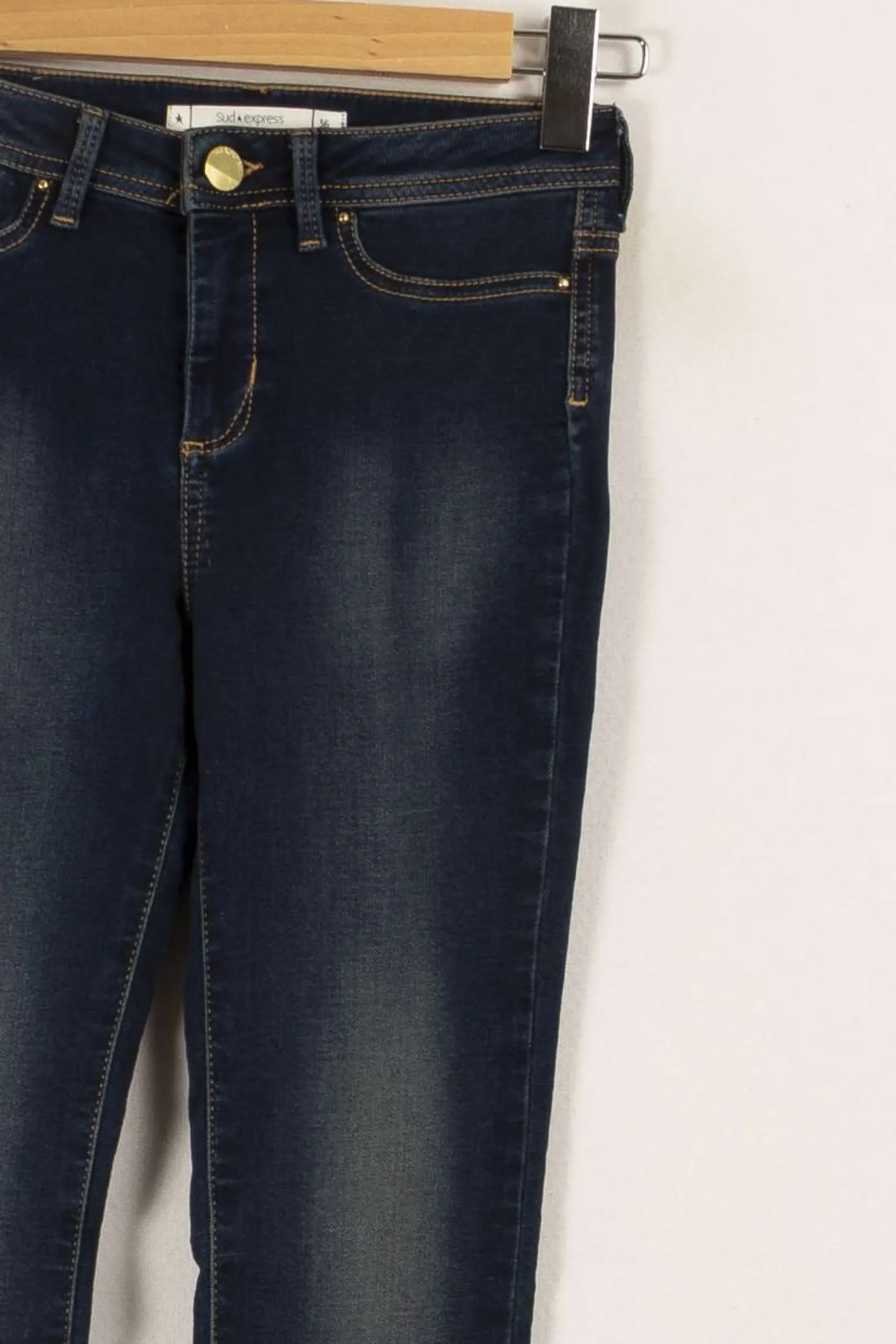 Flash Sale Sud express Jean - Taille S/36 Bleu