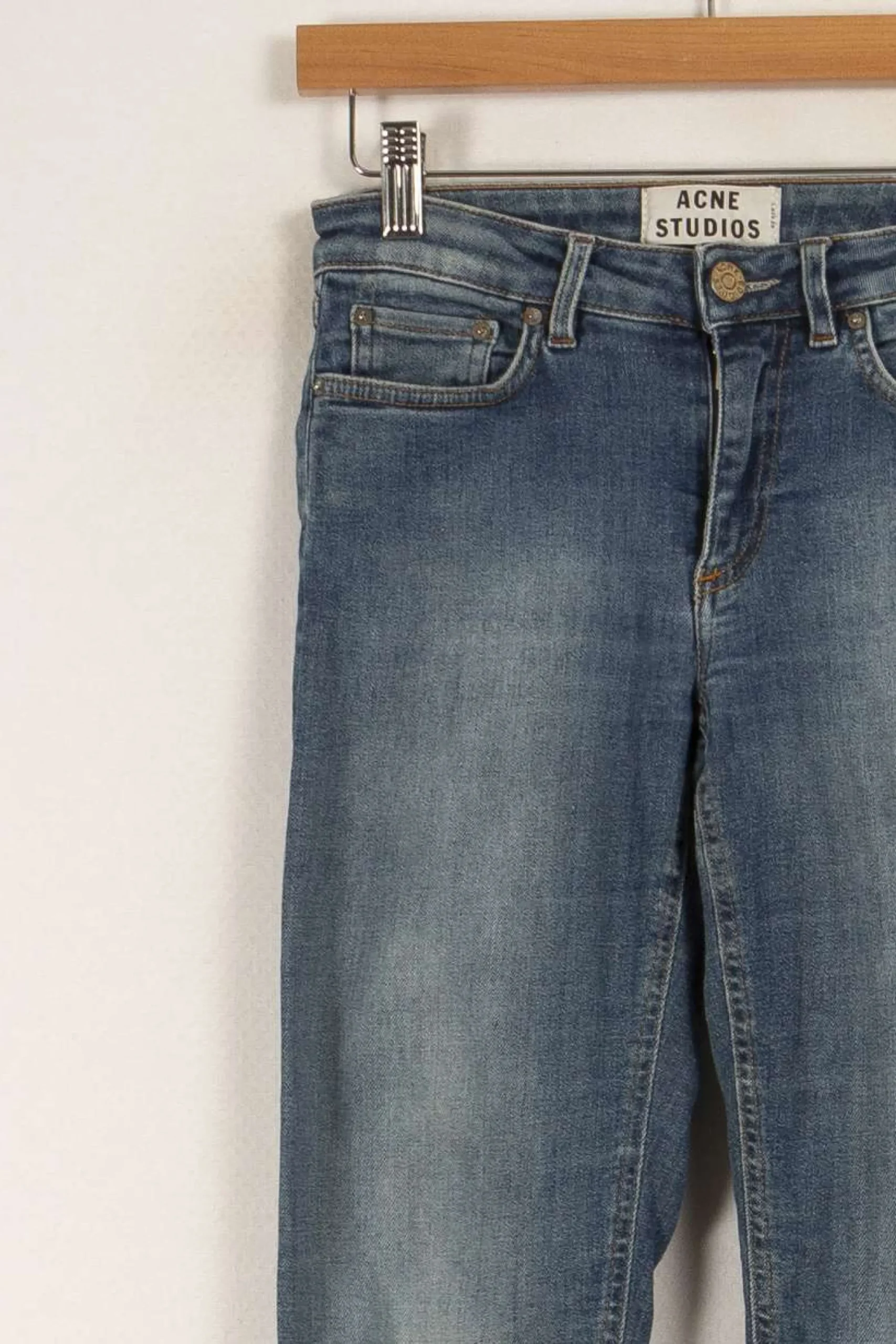 Sale Acne Studios Jean - Taille XS/34 Bleu