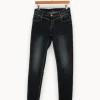 Online IKKS Jean foncé - Taille M/38 Bleu