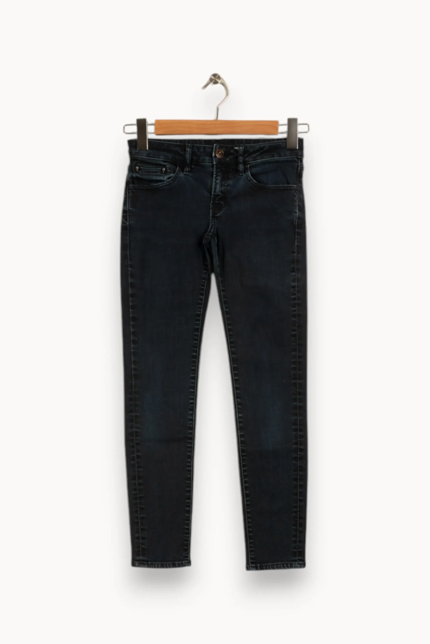 Discount The Kooples Jean foncé - Taille XS/34 Bleu