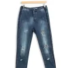 New La Fée Maraboutée Jean troué - 40 Bleu