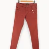 Discount IKKS Jean - Taille L/40 Bordeaux