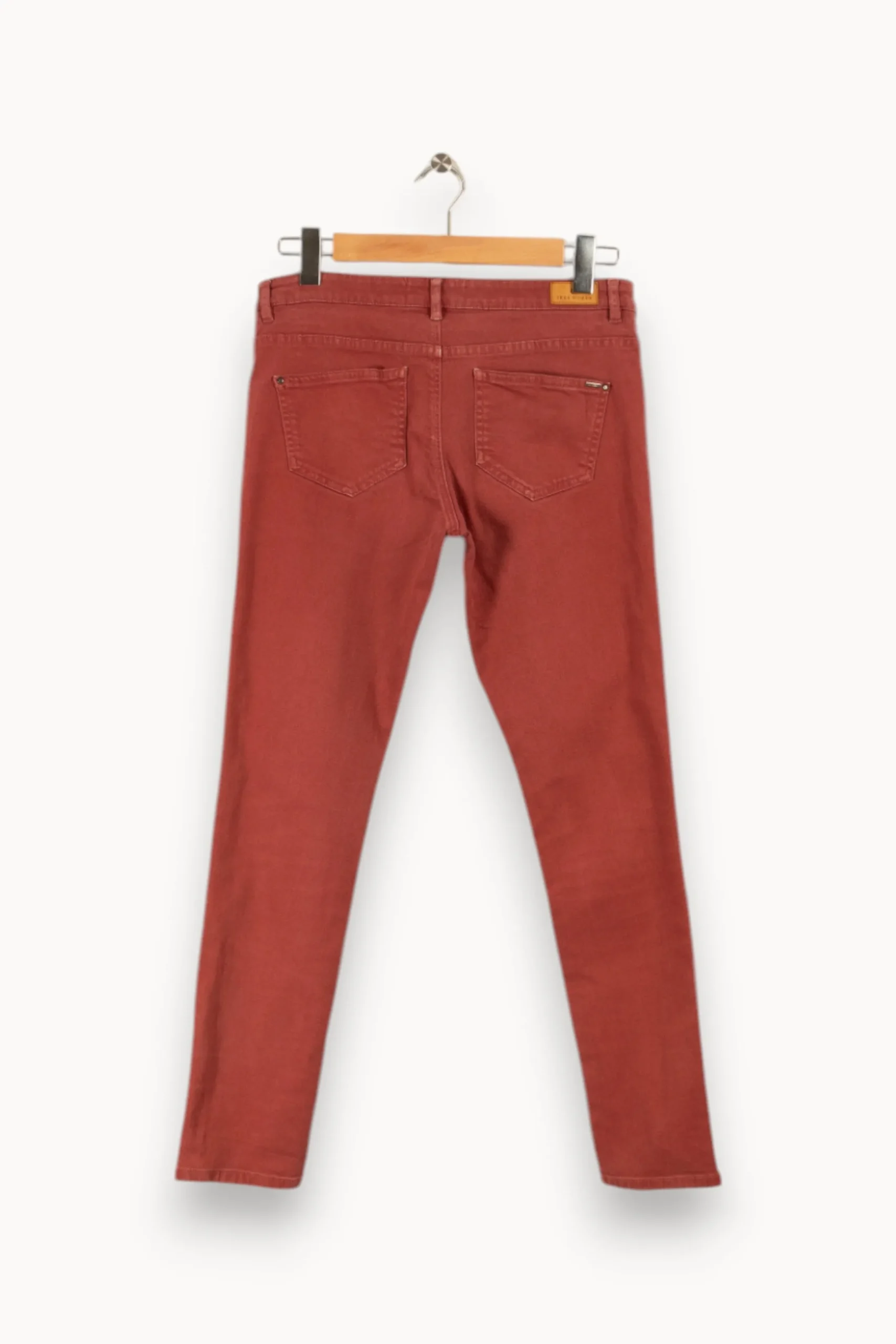 Discount IKKS Jean - Taille L/40 Bordeaux