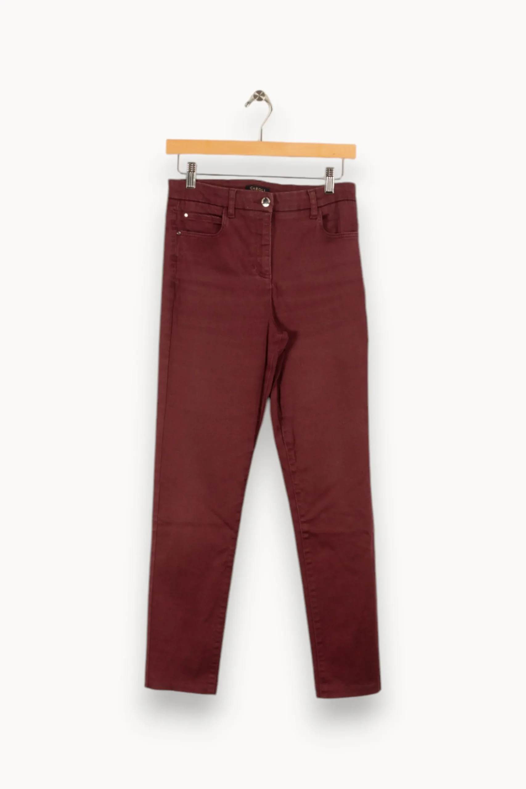 Cheap Caroll Jean - Taille M/38 Bordeaux