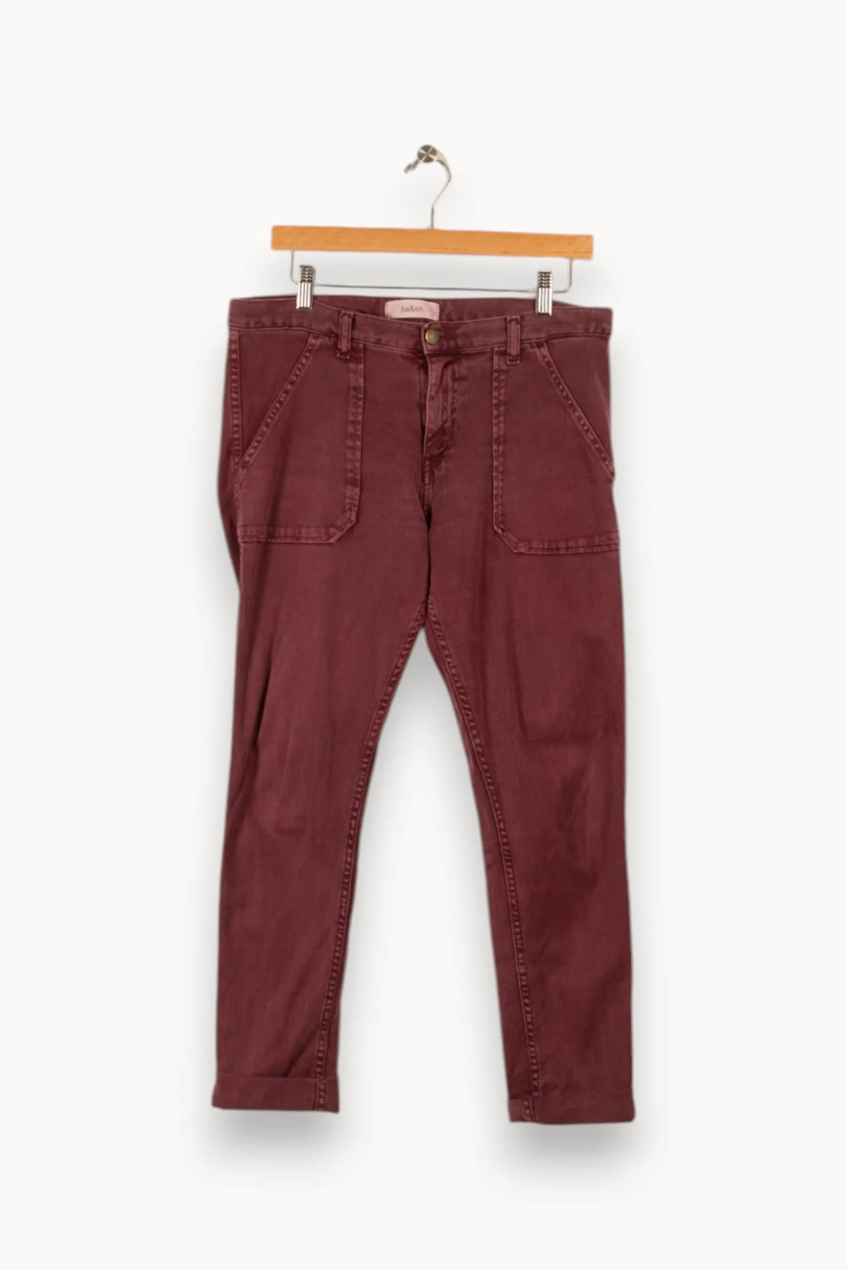 Best ba&sh Jean - Taille M/38 Bordeaux