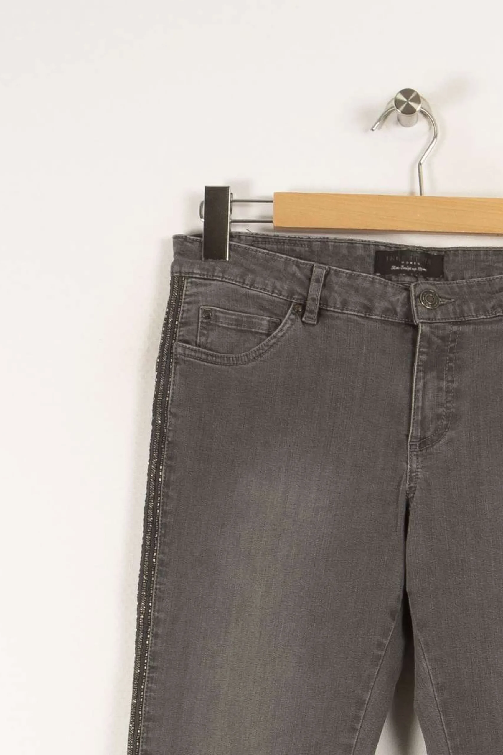 Best Sale IKKS Jean - Taille L/40 Gris