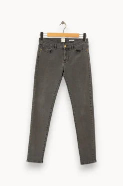 Discount Des petits hauts Jean - Taille M/38 Gris