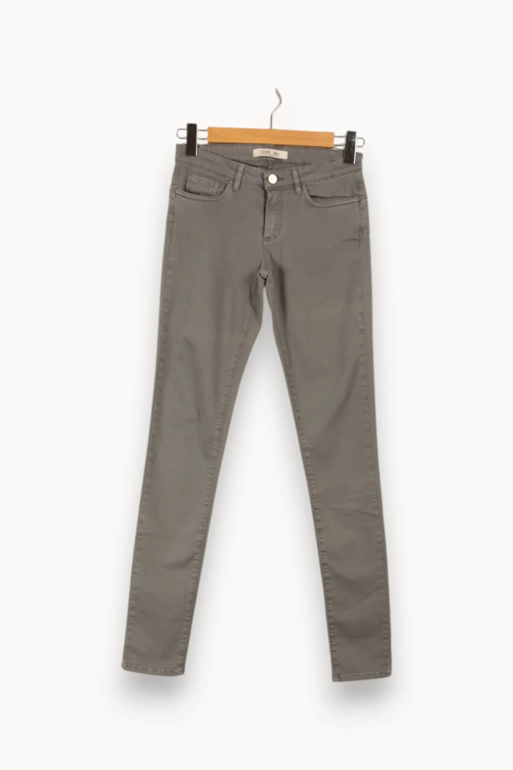 Best Sale IKKS Jean - Taille S/36 Gris