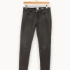 Best Sale Des petits hauts Jean foncé - Taille S/36 Gris