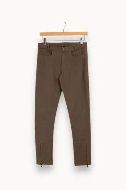 Shop One Step Jean Marron - Taille S/36 Beige